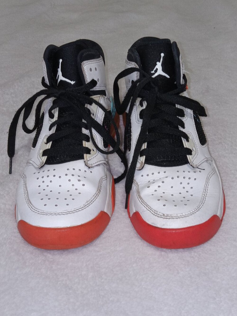 Nike Air Jordan Mars 270 GS 5.5Y Youth White Hyper Violet Total Orange Black - Picture 2 of 13